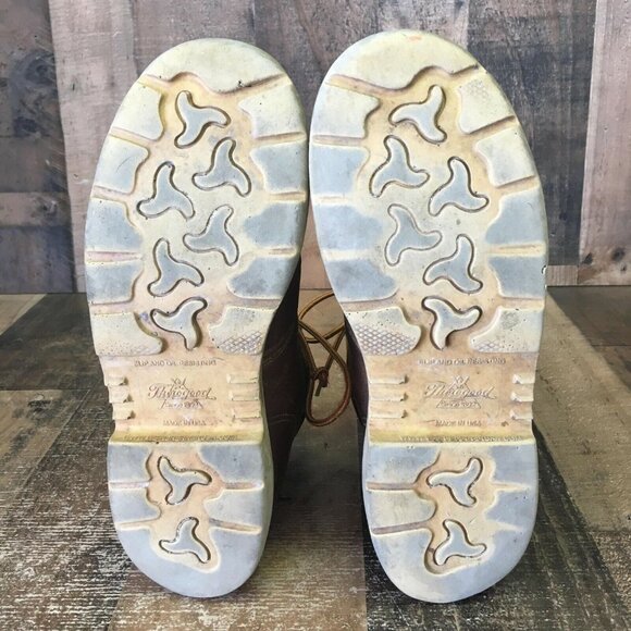 Thorogood 804-4374 Steel Round Toe Work Boots Mens 8 D - Picture 3 of 12